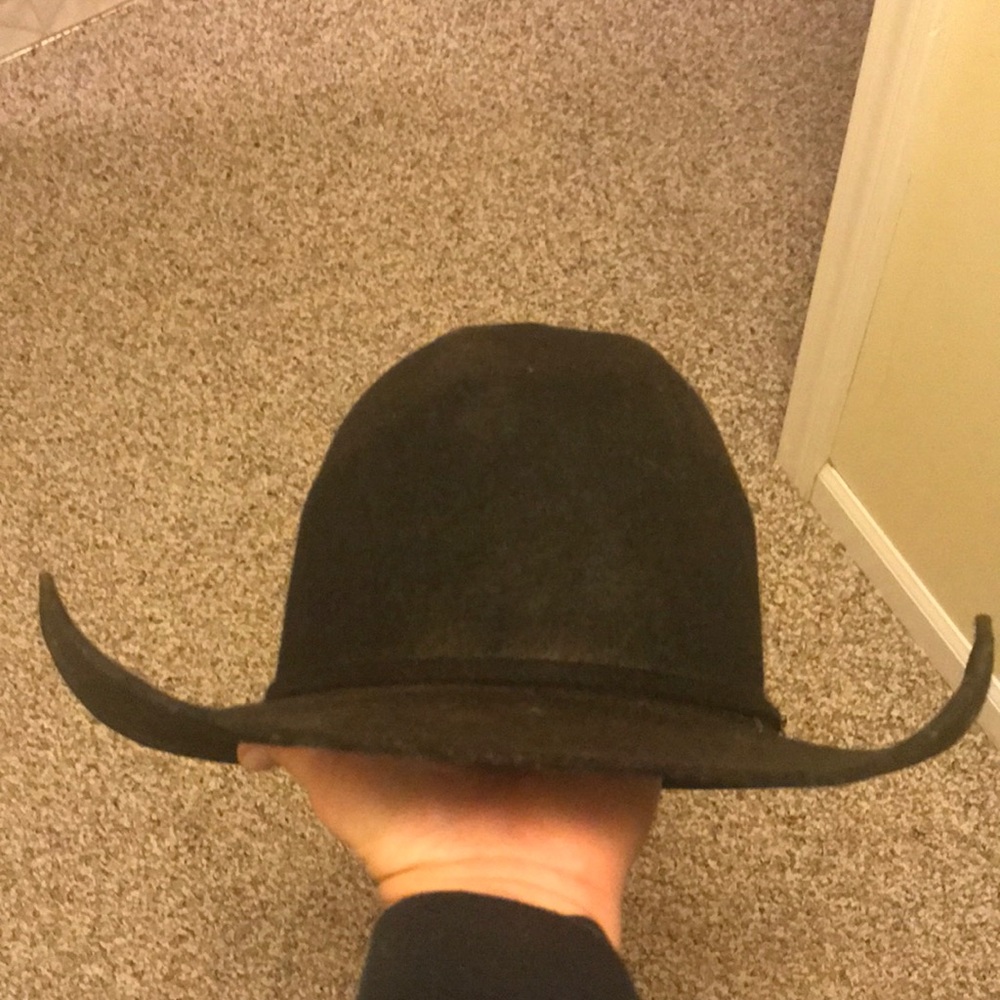 Black Felt Cowboy Hat